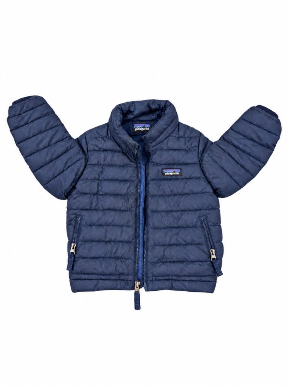Patagonia Navy Quilted Puffer Jacket Toddler 2T